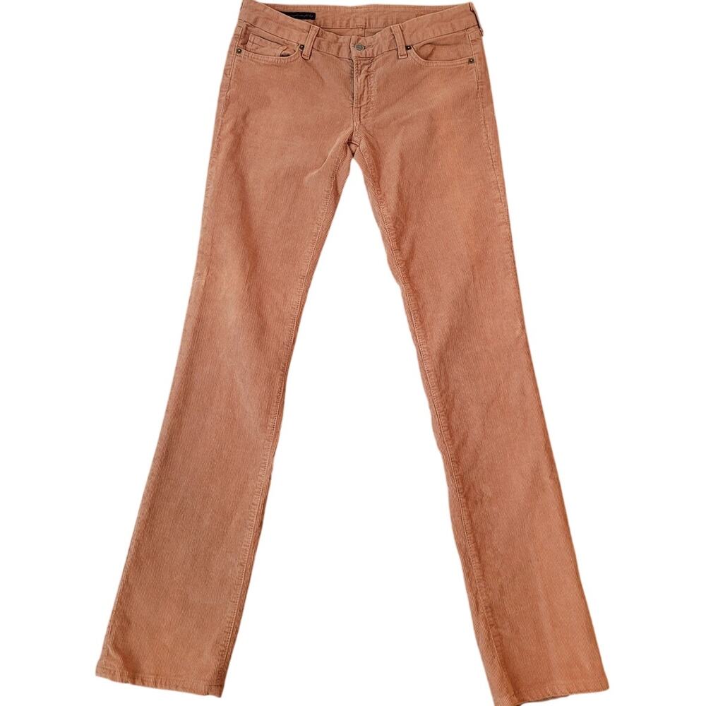 Citizens of Humanity Corduroy Sienna Women’s Pants Rust Size 31 Fall Winter Chic
